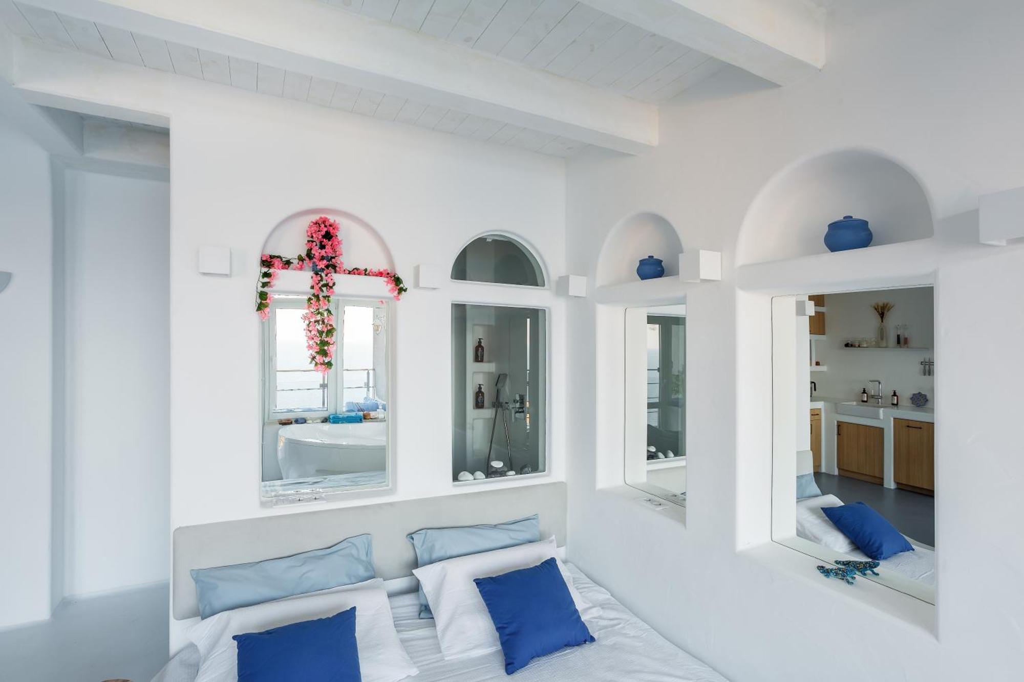 Anna Maria Santorini - Greek Suite & Large Sea Terrace Arcadia Одесса Экстерьер фото