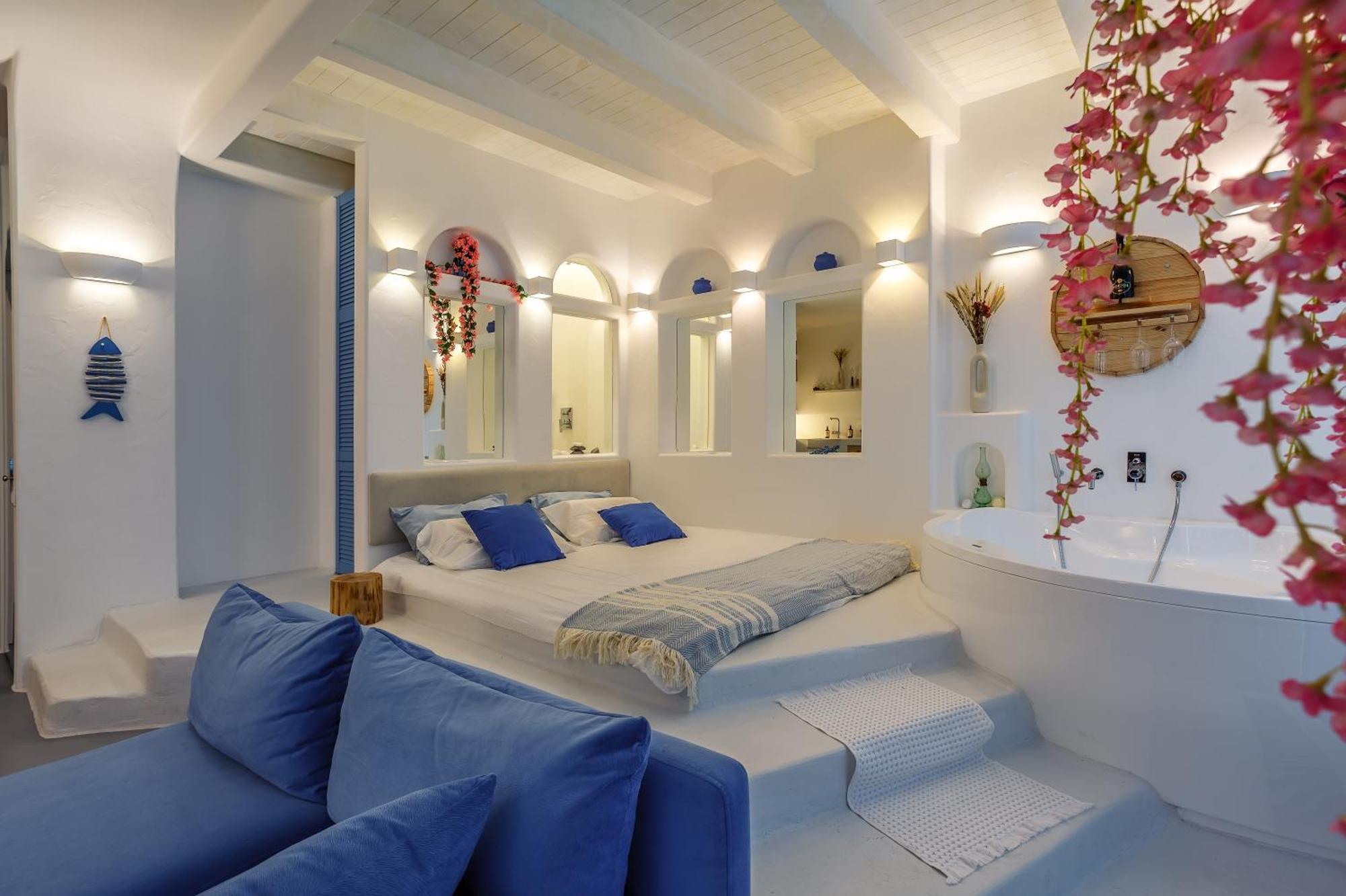 Anna Maria Santorini - Greek Suite & Large Sea Terrace Arcadia Одесса Экстерьер фото