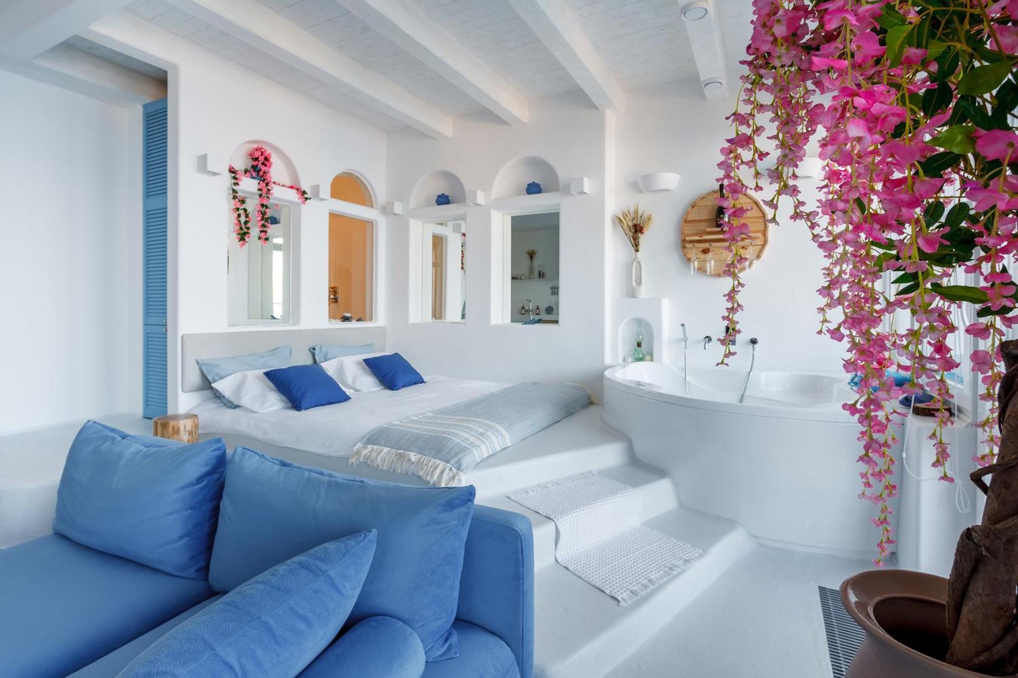 Anna Maria Santorini - Greek Suite & Large Sea Terrace Arcadia Одесса Экстерьер фото